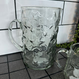 Hand Blown Glass Star Jug 18cm