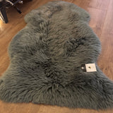 Hanlin - Pure New Wool Genuine Sheepskin
Premium Large Rug Colour - Grey&nbsp; +95cm