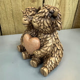 Hughie Highland Cow Figurine - True Love