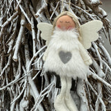 Fabric Hanging Angel - 3 colours