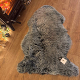 Hanlin - Pure New Wool Genuine Sheepskin
Premium Large Rug Colour - Navy with a Light Tip +95cm