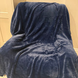 Super Soft Snug Throw - Navy