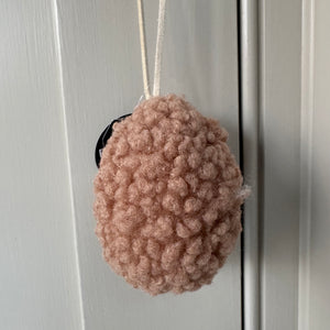 Soft Easter Hanging Sherpa Eggs 9x7cm
Available in 3 Neutral colours - Brown, Beige &amp; White/cream