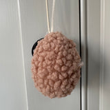 Soft Hanging Sherpa Eggs 9cm - 3 colours