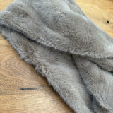 Eliza Gracious - Faux Fur Snood / Collar Taupe