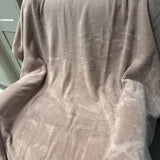 Super Soft Snug Throw - Blush Pink