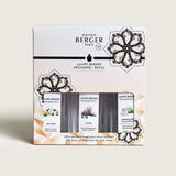 Maison Berger - Triopack Eternity Lamp Berger Refills 250ml
Lady Flower, Black Angelica &amp; Lilliflora