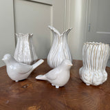 Wikholm - Leslie Off White Vases - 3 shapes