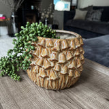 Stoneware Mushroom Planter - Large