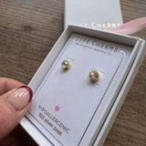 Life Charms the Thoughtful Jewellery Co.
Silver plated stud hypoallergenic Earrings collection;
Diamond crystal Gold plated Stud earrings E145G