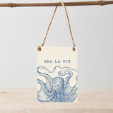 Mini Metal Hanging Sign - Sea La Vie