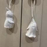 Halloween Neutral Ceramic small hanging decorations - Ghost & Ghool