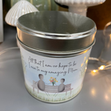 Pebble Tin Candle - 'Best Friend - Isn't life so much more fun...'