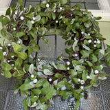 Luxury Mistletoe Wreath 60cm