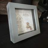 Pebble Art by La De Da Living&nbsp;

Award winning keepsake gifts - Handmade in the Cotswolds&nbsp;



Mini Framed Pebble Art -&nbsp;Grey block square frame 12.5cm
'A house is not a home without a dog'