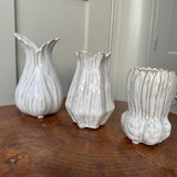 Wikholm - Leslie Off White Vases - 3 shapes