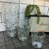 Hand Blown Glass Star Vases - 2 sizes