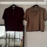 Cashmere-like Batwing Jumper - Chocolate