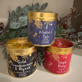 Christmas Tin Candle - A Winter's Tale