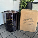 Scented Large Soy Candle - Coco Chanel 'Champagne' quote