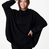 Cashmere-Like Mini Cable Roll Neck Jumper&nbsp;
Everyday comfort &amp; ideal for layering up when colder
Colour - Black