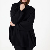 Cashmere-Like Mini Cable Roll Neck Jumper&nbsp;
Everyday comfort &amp; ideal for layering up when colder
Colour - Black