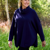 Cashmere-Like Mini Cable Roll Neck Jumper&nbsp;
Everyday comfort &amp; ideal for layering up when colder
Colour - Navy