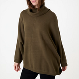 Cashmere-Like Mini Cable Roll Neck Jumper&nbsp;
Everyday comfort &amp; ideal for layering up when colder
Colour - Olive