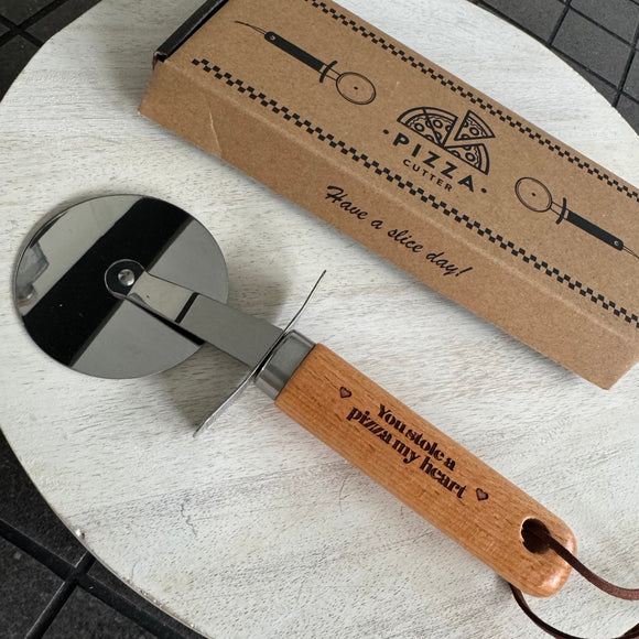 Pizza Cutter Gift - You stole a pizza my heart