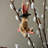 Halloween hanging Ruth Rabbit witch