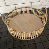 Round Bamboo Tray D35cm