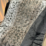 Faux Fur Clapham Tactile Natural Throw