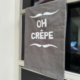 Retreat Tea Towel - 'Oh Crepe'