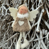 Fabric Hanging Angel - 3 colours