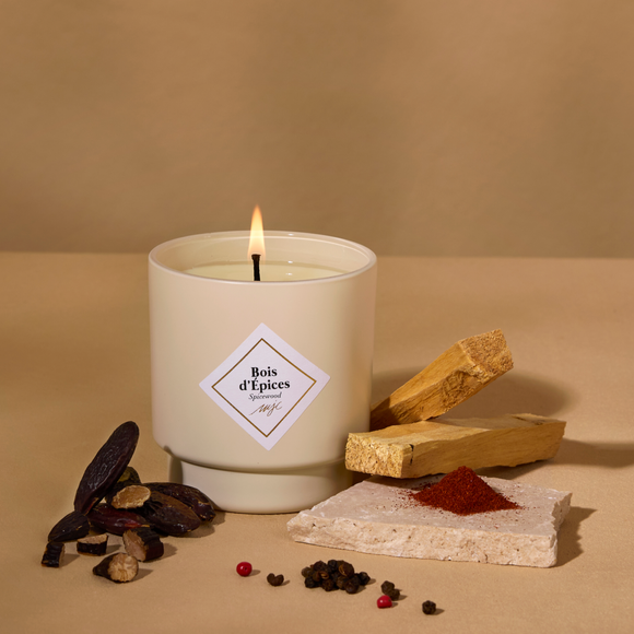 My Jolie Candle collection has collaborated with Maison Berger

My Jolie 180g Classic Candle
The Wooded Family fragrance
Fragrance - Spice Wood 