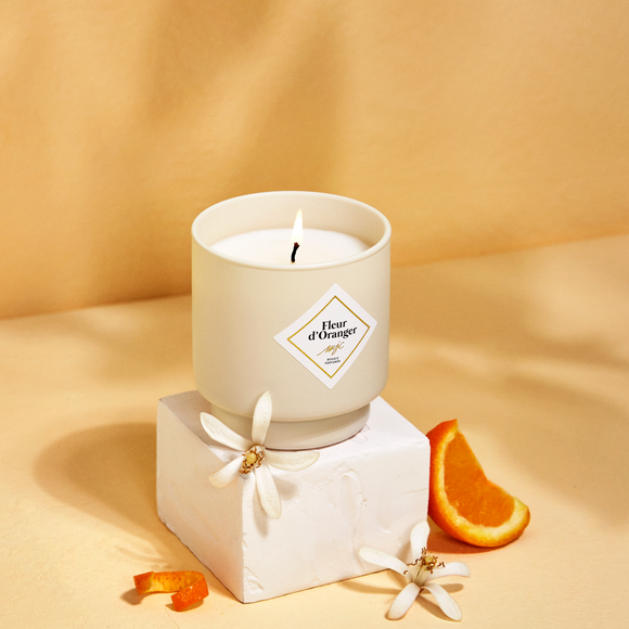 My Jolie Candle collection has collaborated with Maison Berger

My Jolie 180g Classic Candle
The Florals Family fragrance
Fragrance - Orange Blossom 