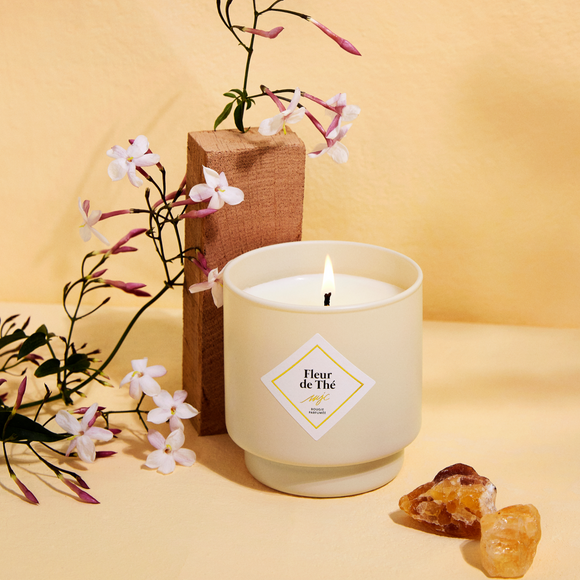 My Jolie Candle collection has collaborated with Maison Berger

My Jolie 180g Classic Candle
The Florals Family fragrance
Fragrance - Tea Flower 