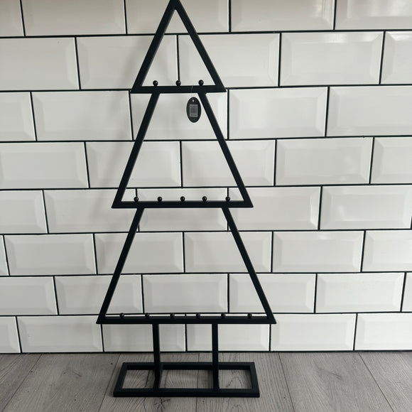 Black Iron Display Tree H78cm