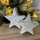 Ceramic Standing Stars - 2 stars