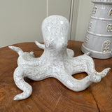 Coastal - Fun realistic Ceramic Octopus Ornament 10x18x15cm