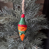 Fun Christmas Hanging Decoration - Baby Child Carrot