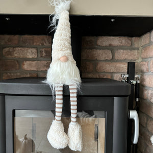 Cream Fabric Sitting Gonk with Dangly Legs 50cm&nbsp;