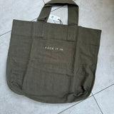 Chalk - Olive Oversized Shopper | Pack it in