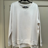 Zip Detail Plain Sweatshirt - 3 Colours