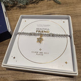 Life Charm Christmas Bracelet - 'Beautiful Friend'