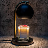 Glass Candle Lamp Warmer - Matte Black *PRE ORDER*