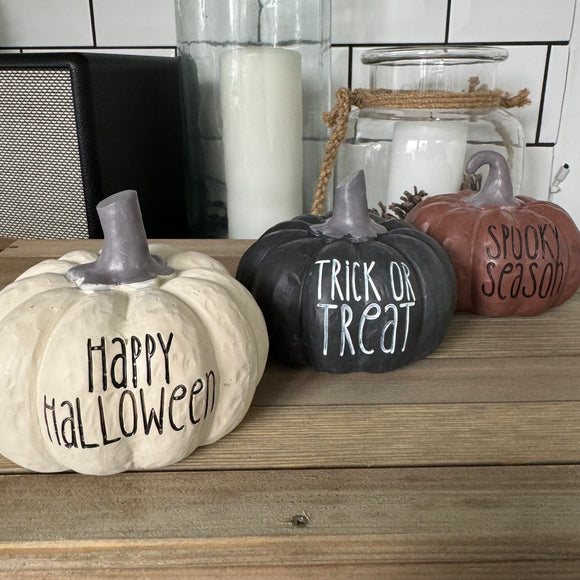 Halloween quotable Pumpkins - 3 quotes