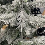 Christmas Hanging Decoration - Glass Tree Bauble