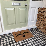 Natural Doormat - Welcome