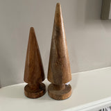 Wooden Minimal Cone Tree Available in 2 sizes; 20cm & 25cm 